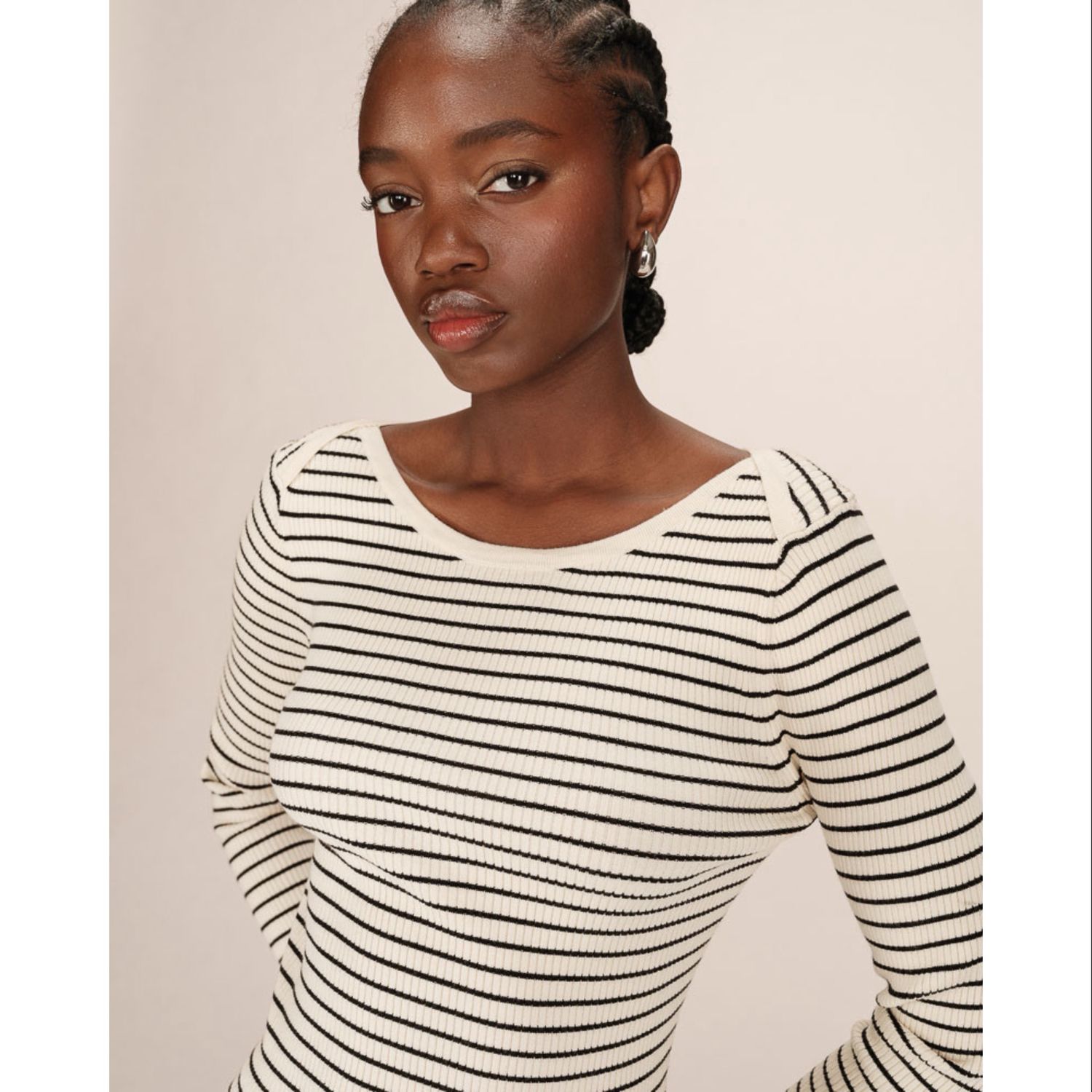 Pull ecru samedi