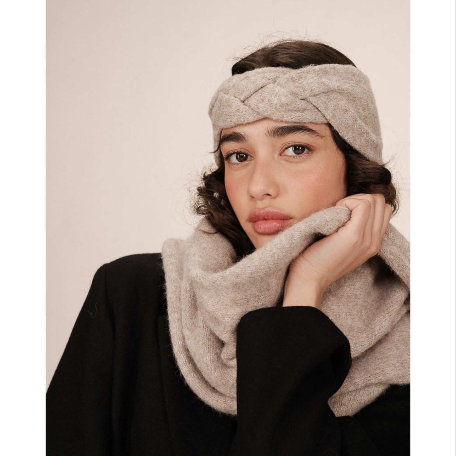 Bandeau taupe sana