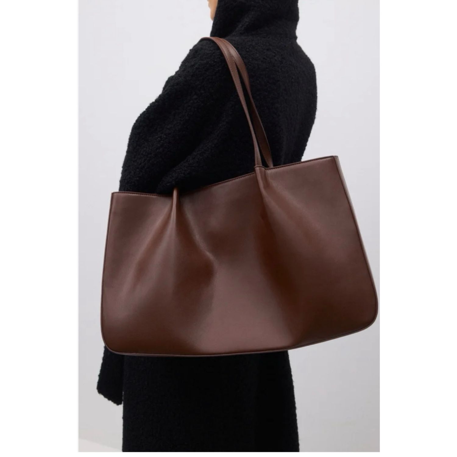 Chocolat brown shopper