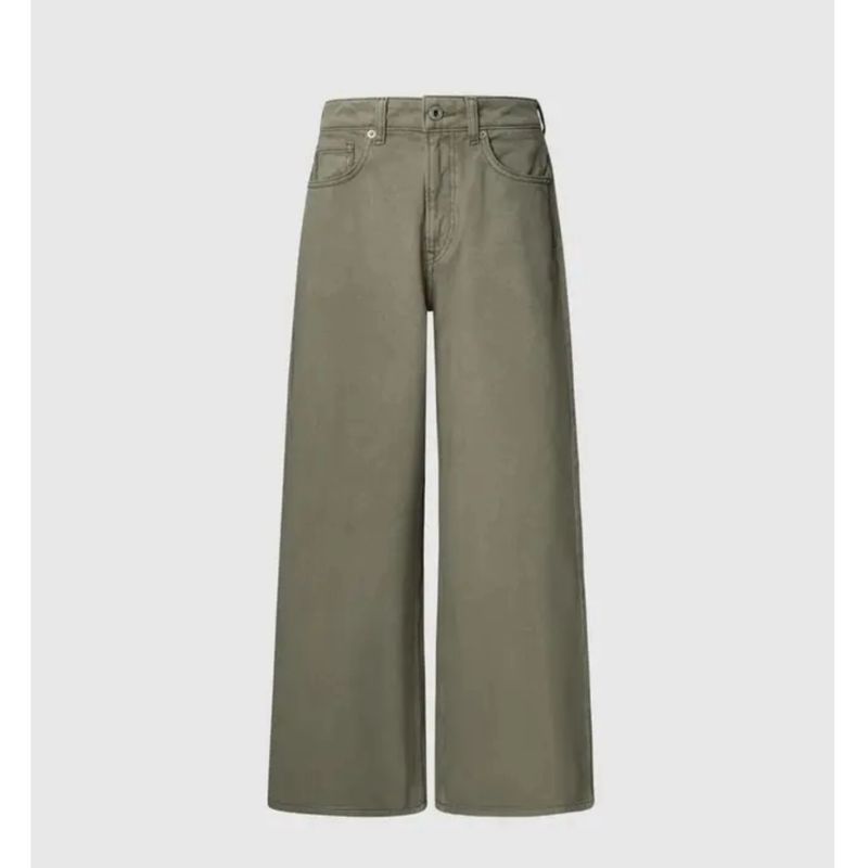 Jaimy ultra high wide khaki jeans