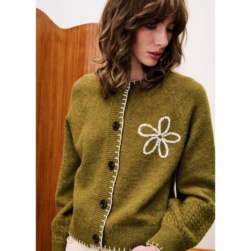 Cardigan bergamote