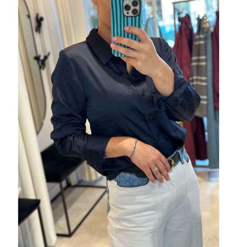Givetta night sky blouse