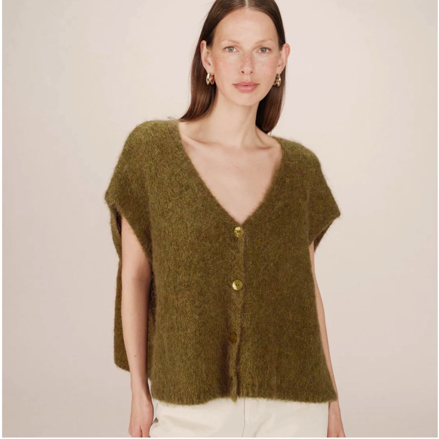 Savant olive cardigan