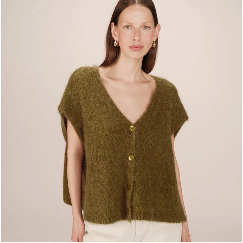 Savant olive cardigan