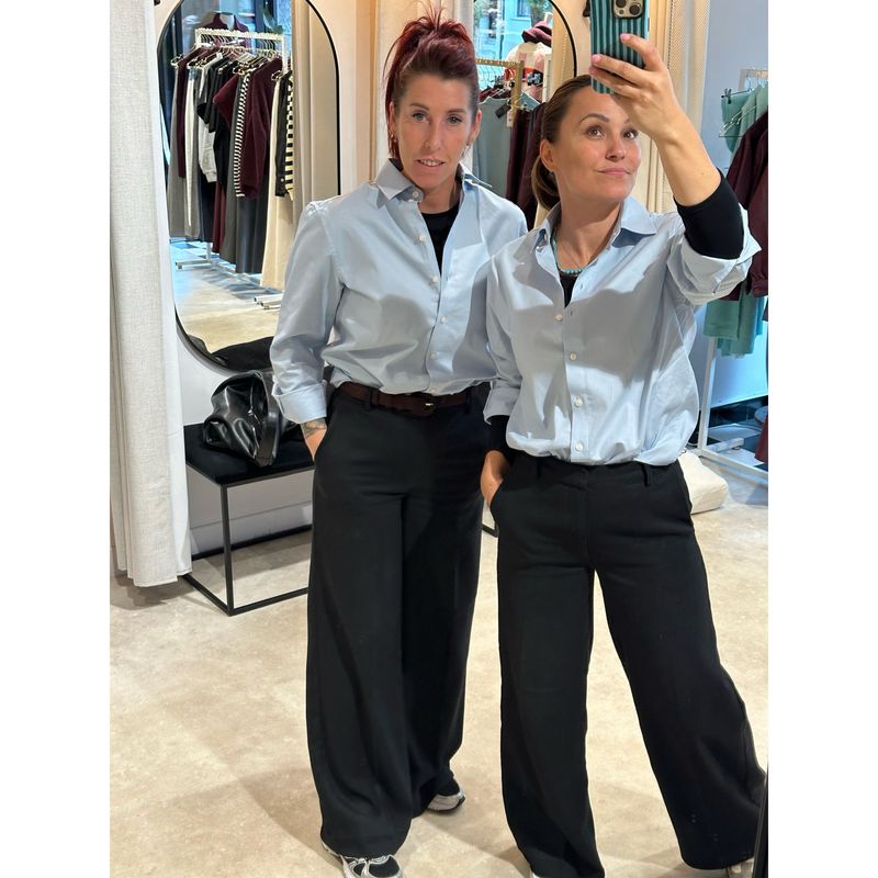 Ester cashmere blue blouse