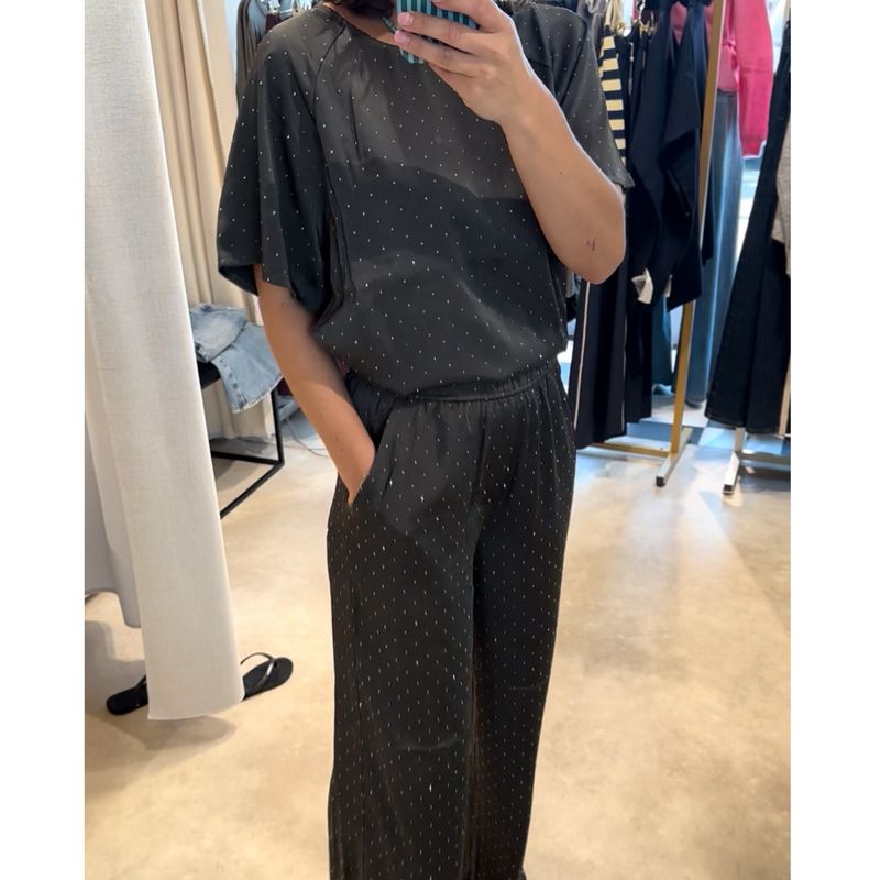 Damik top dark green