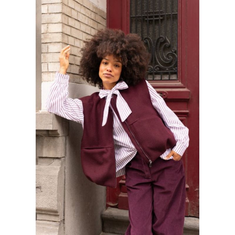 Lombo vest bordeaux