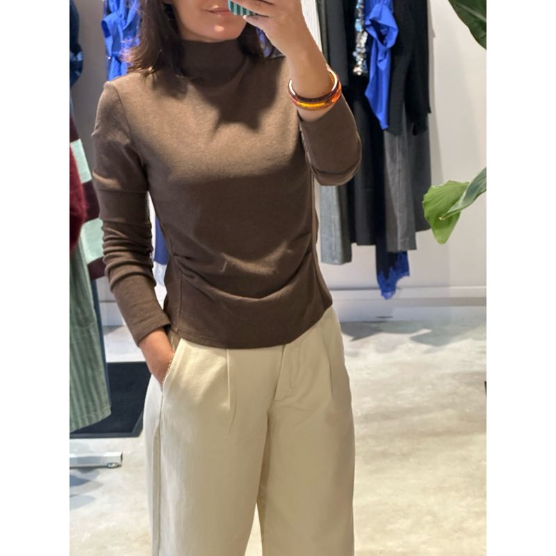 Top papilio marron glace