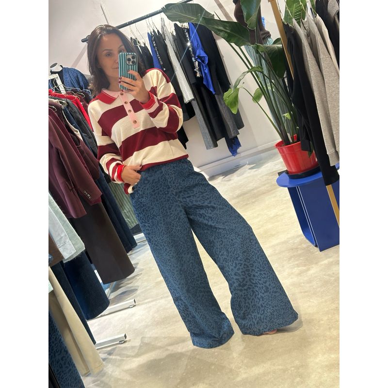 Pantalon Azure blue jeans