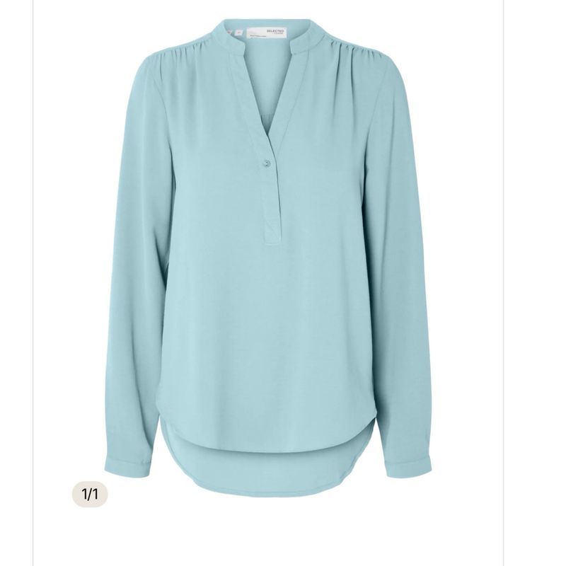 Mivia blouse blue glow