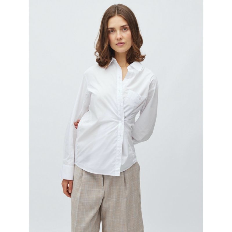 Aurore boyfriend shirt white