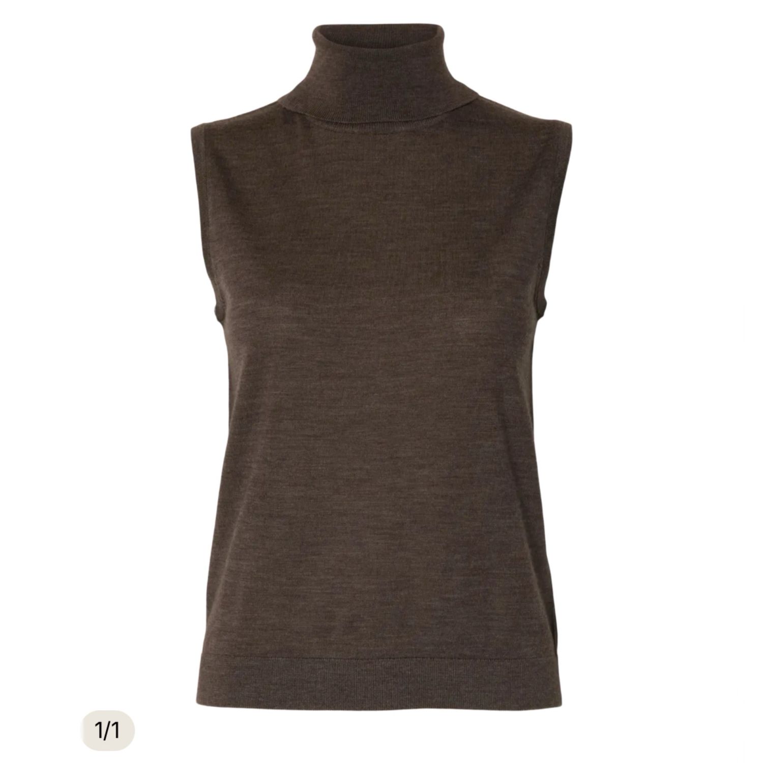 Thea chocolat chip roll neck