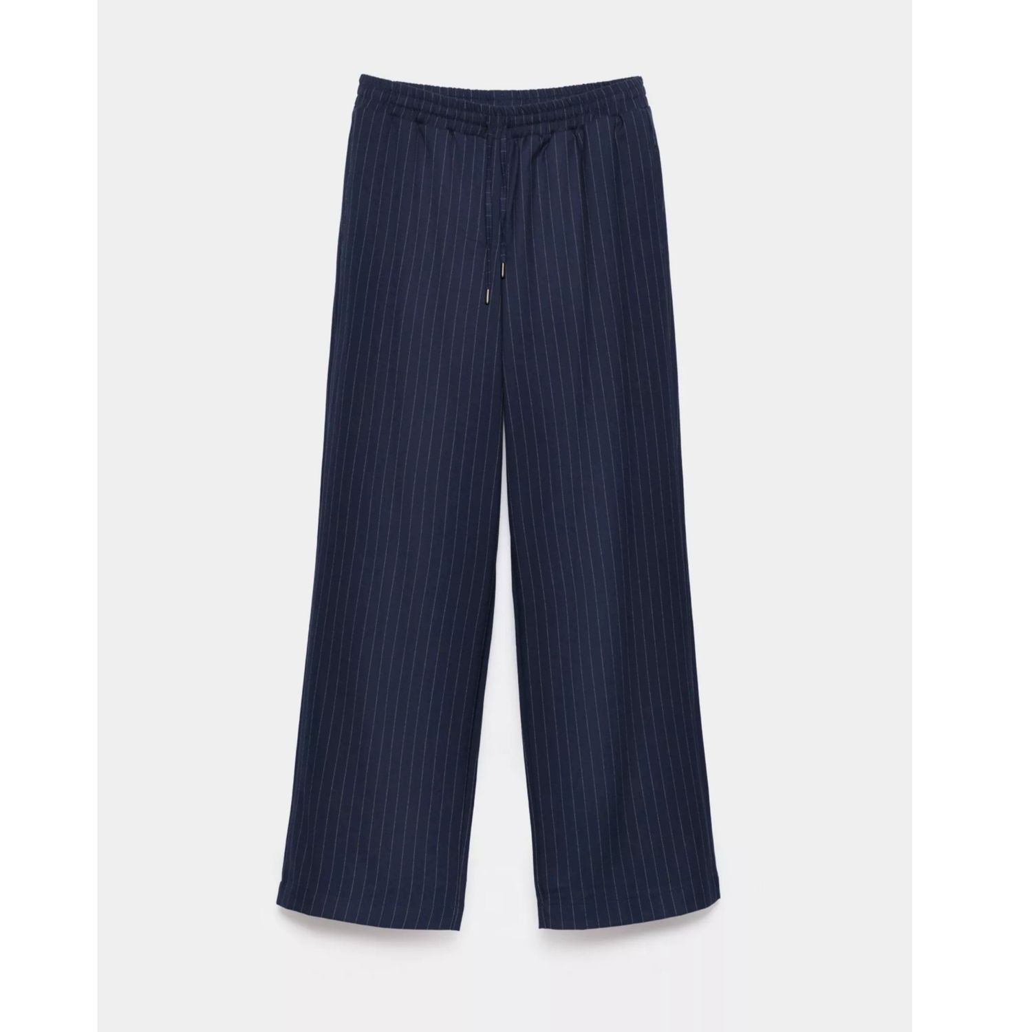 Tobisa broek gestreepte blauwe broek