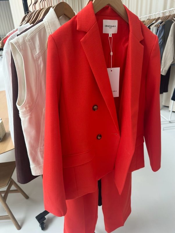 Parfaite blazer Poppy Red