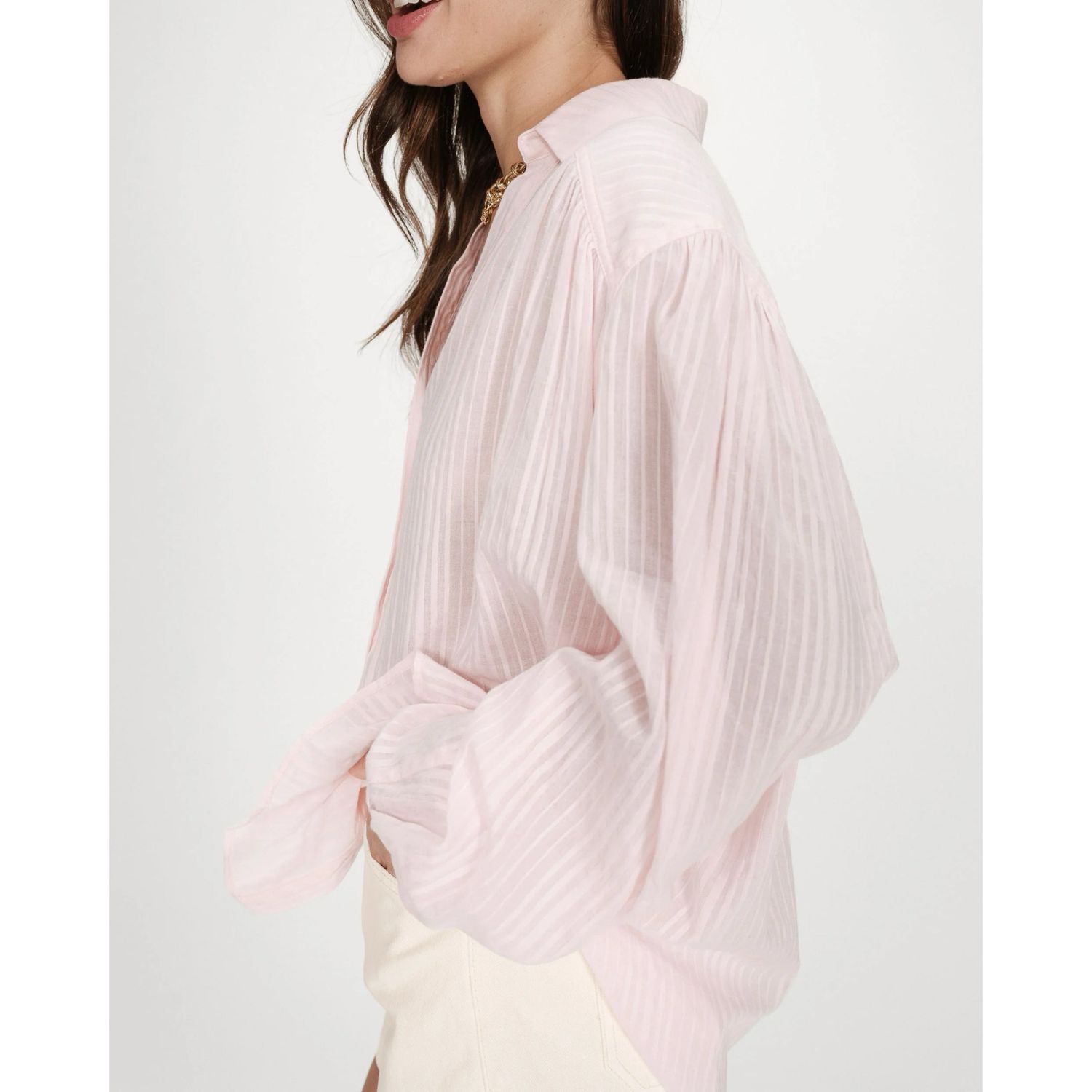 Vibes rose blouse