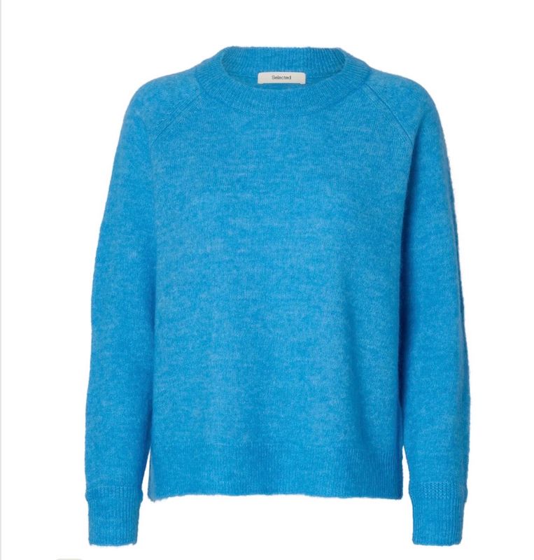 Lulu knit malibu blue SELECTED