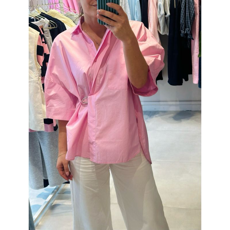 Seta light pink blouse