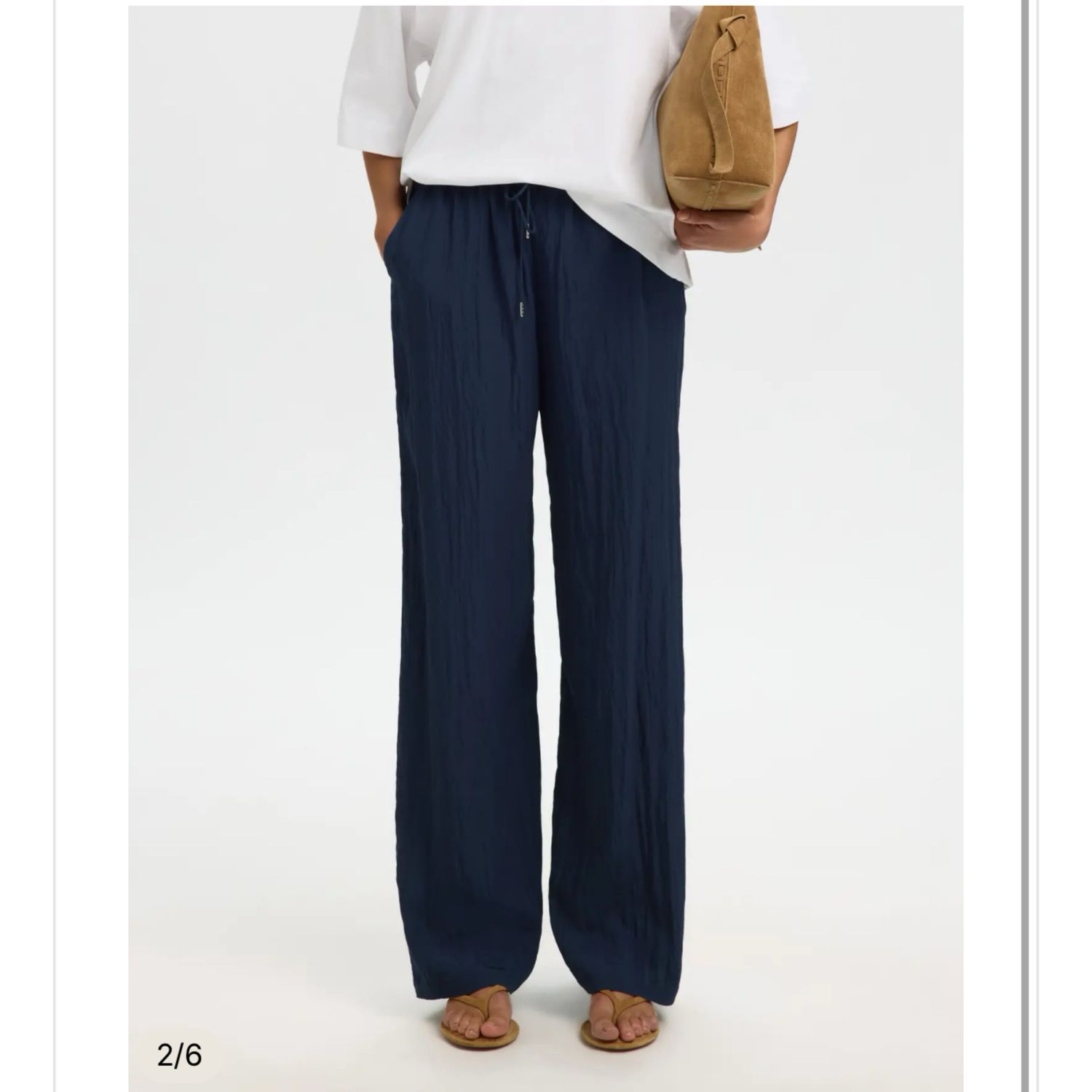Fiona wide relaxed pant SELECTED