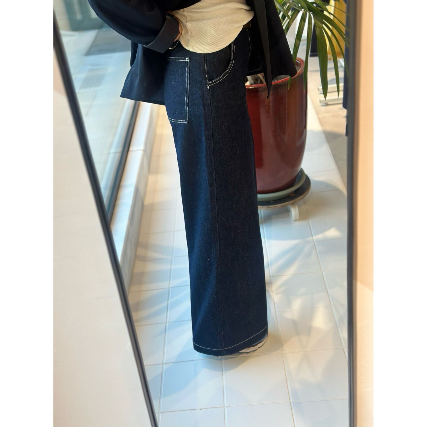 Jeans Xavier blue nuit JIJI STUDIO