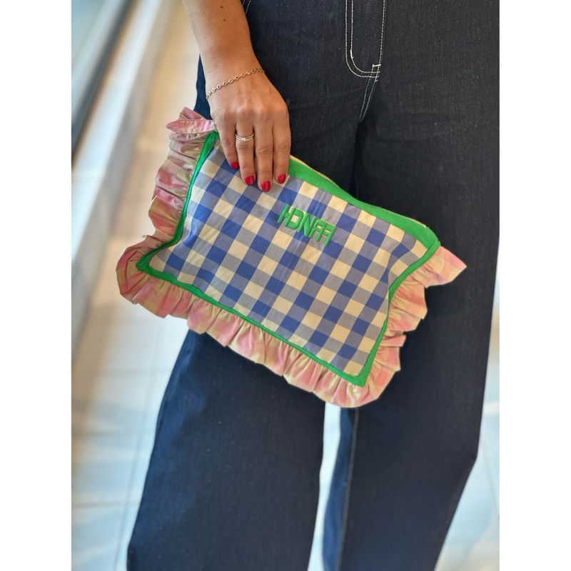 Pochette blue azur FRNCH