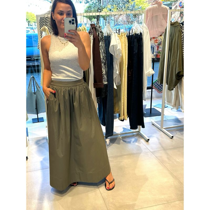 Mandy top light grey