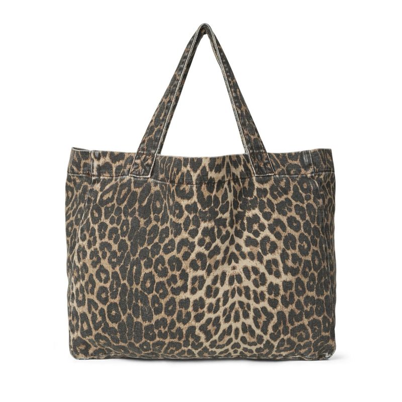 Leopard mist shopping bag