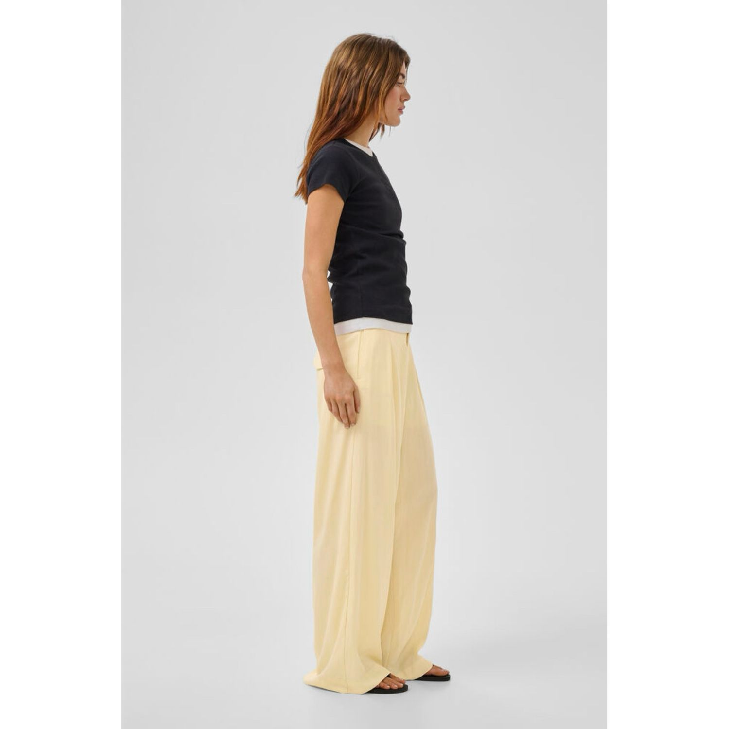 Zoe gilda wide pant lemon MY ESSENTIAL WARDROBE
