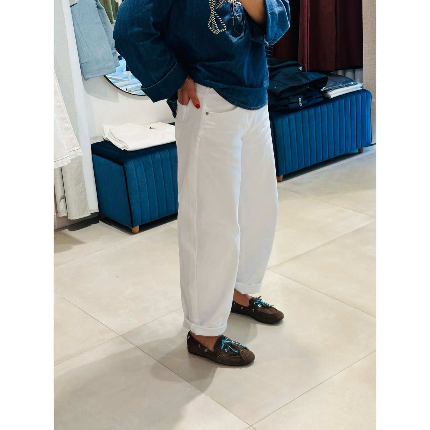 Hottie high barrel bright white MY ESSENTIAL WARDROBE