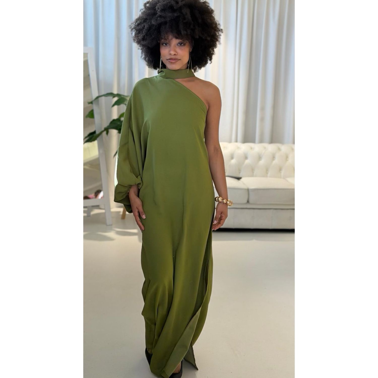 Dress love olive BLACK ROSE