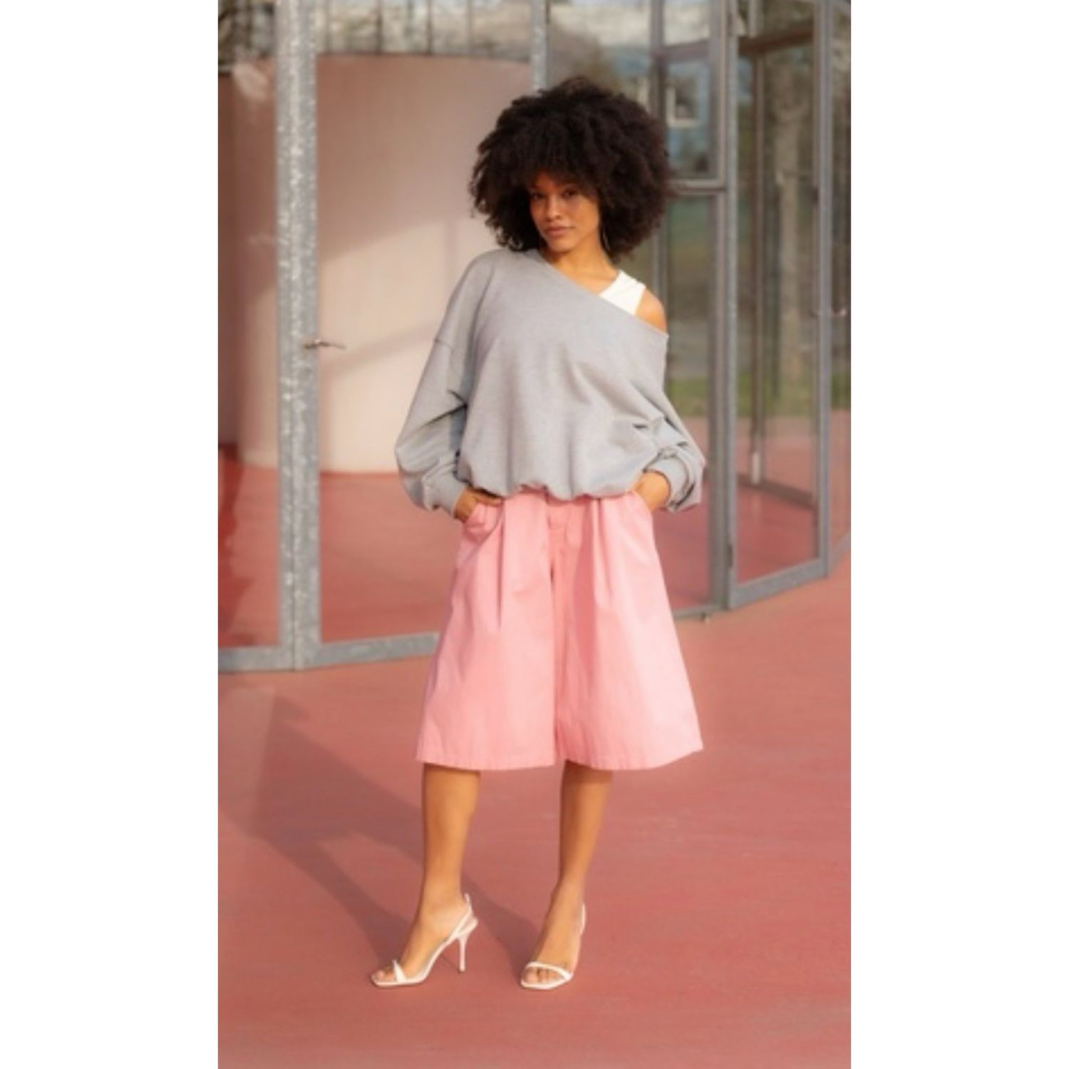 Short Alis burro BLACK ROSE