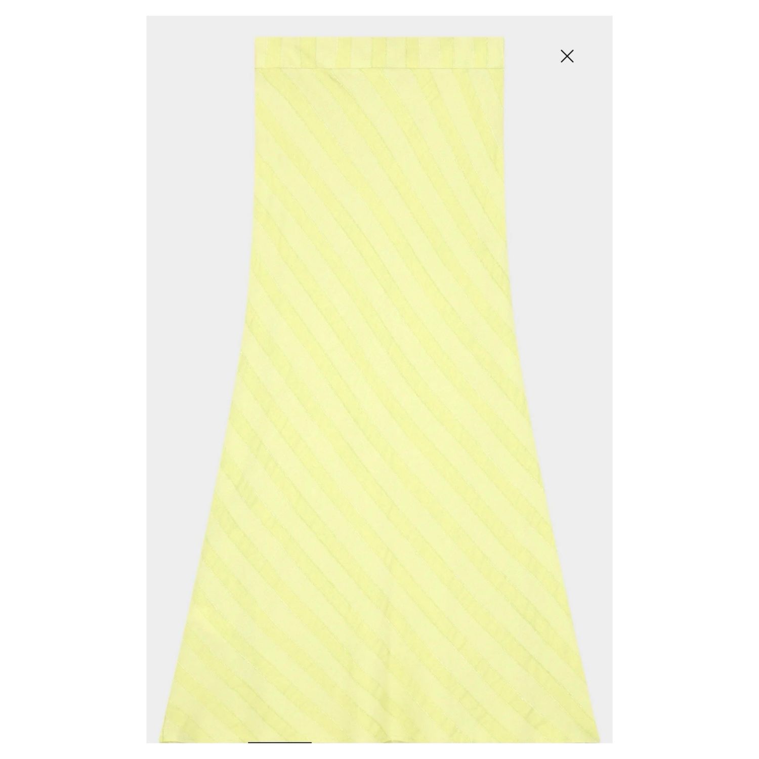 Skirt Leila lime BLACK ROSE