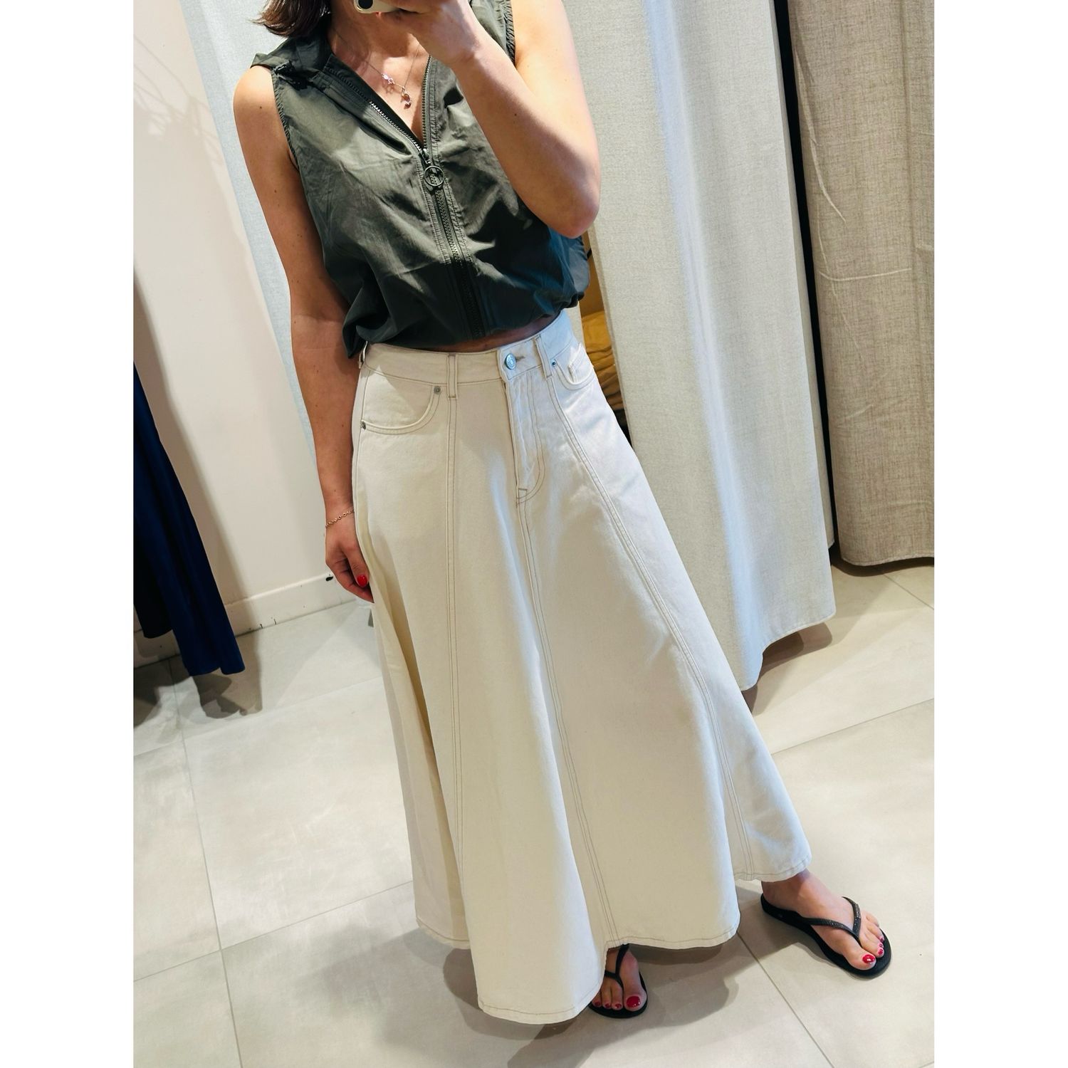 Tenna denim skirt SELECTED