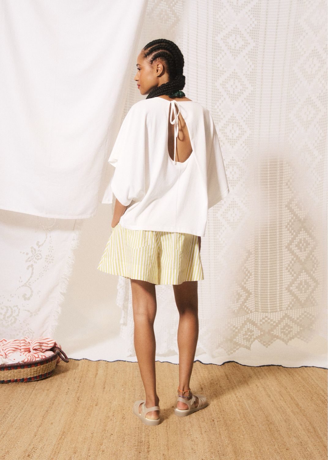 Tshirt concetta blanc FRNCH