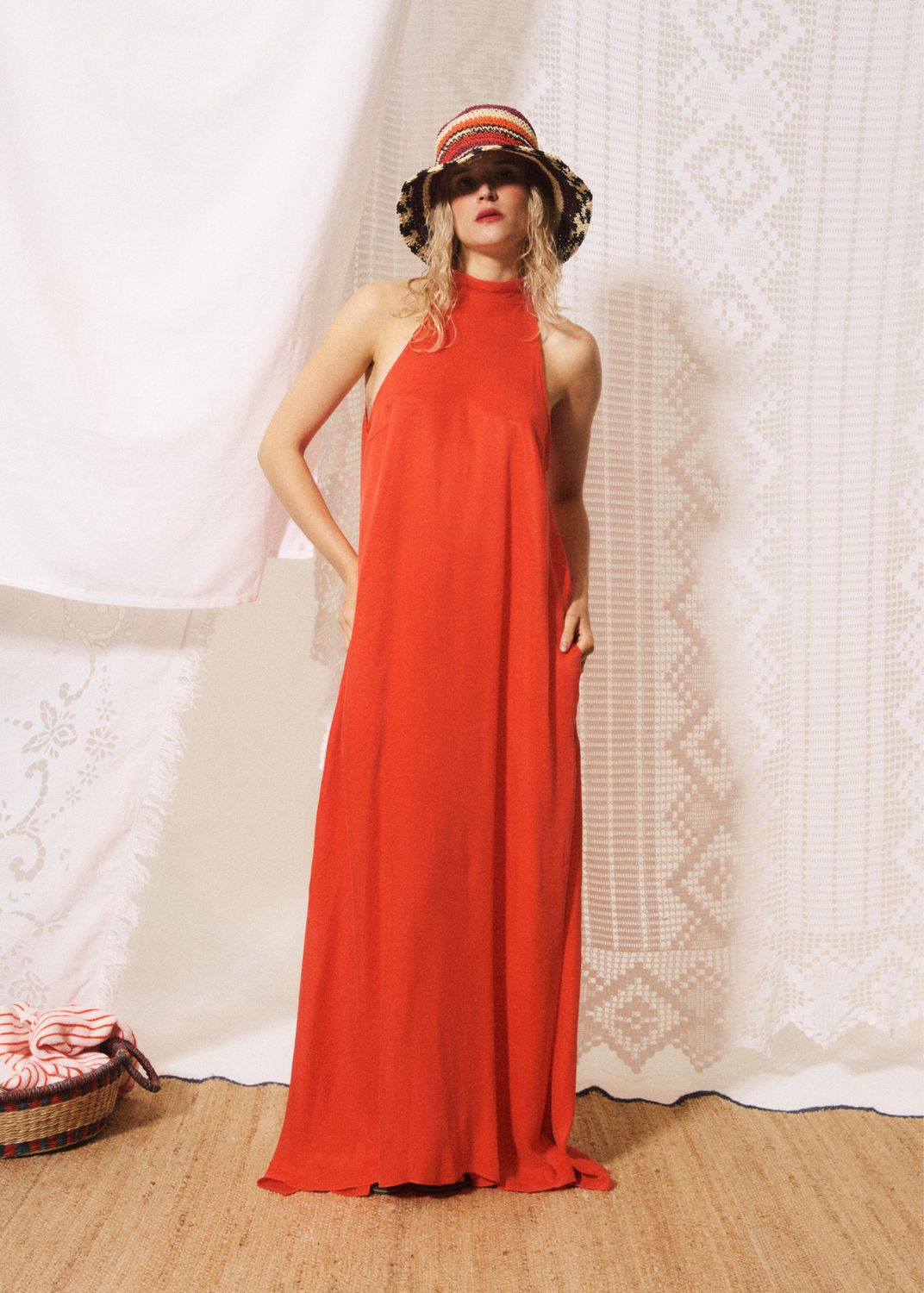 Robe catello corail FRNCH
