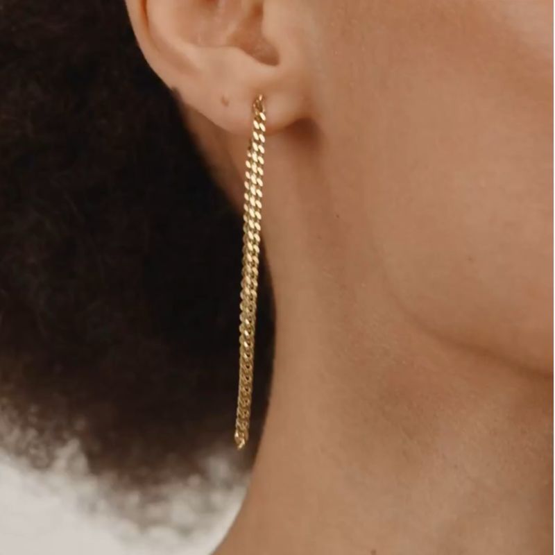 INNER chain earrings PILGRIM