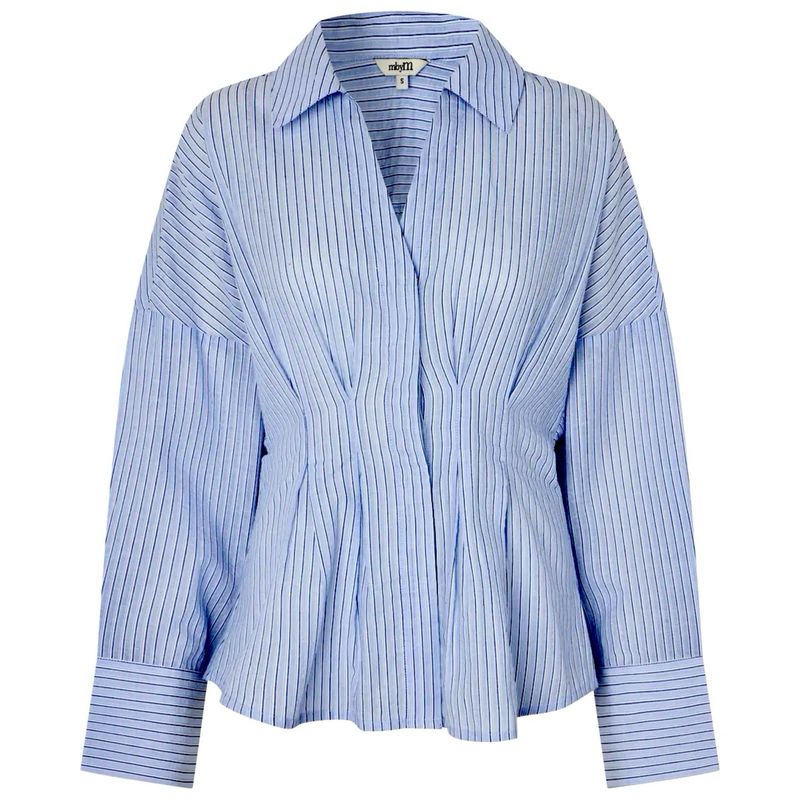 Isidor serenity blue stripe blouse MBYM
