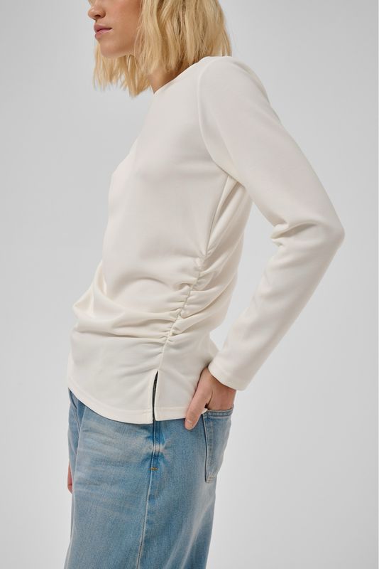 Helle asymmetric bliuse snow white MY ESSENTIAL WARDROBE