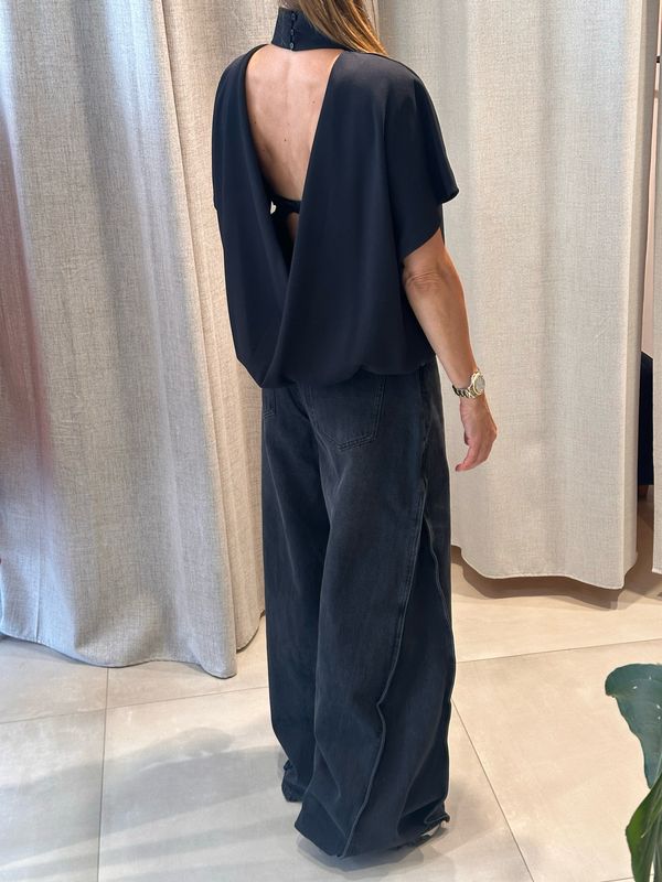 Jeans dark grey wash ELEH