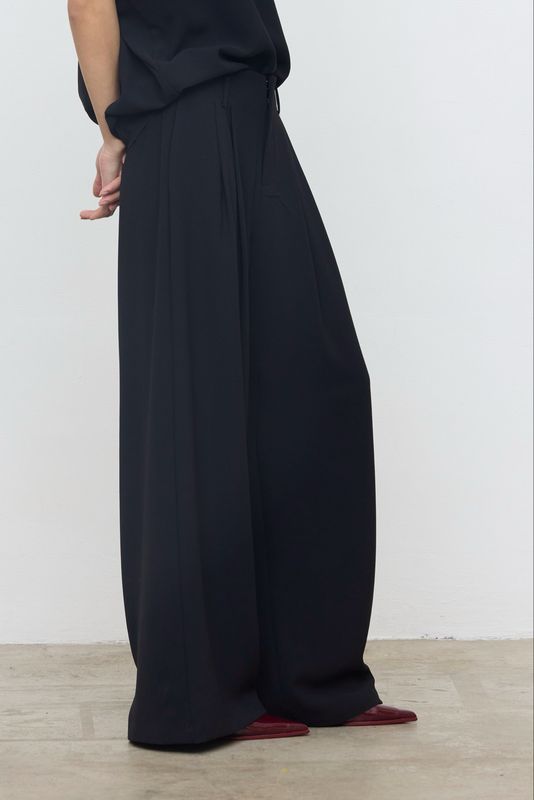 Zwarte gekleede broek ELEH