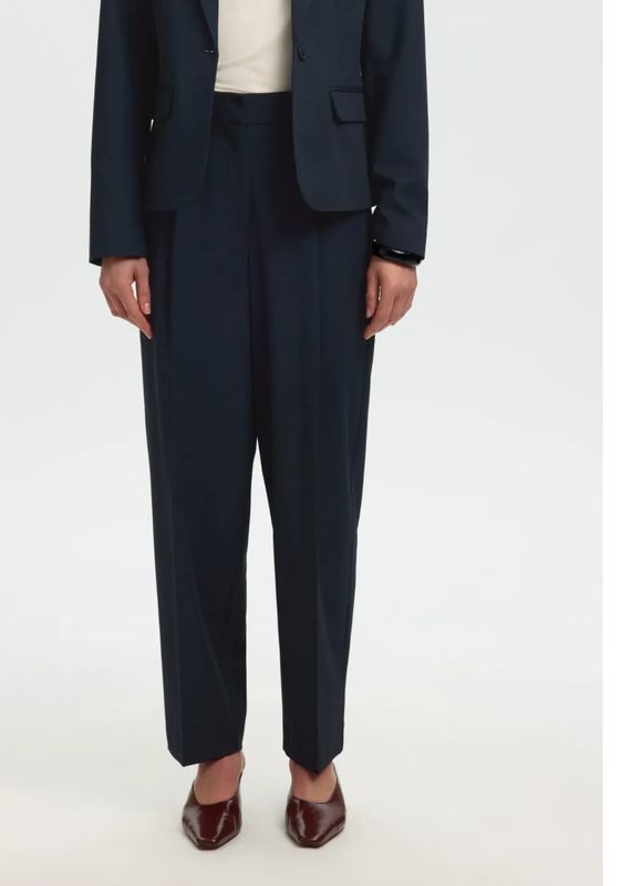 Barrel signe pant dark sapphire SELECTED