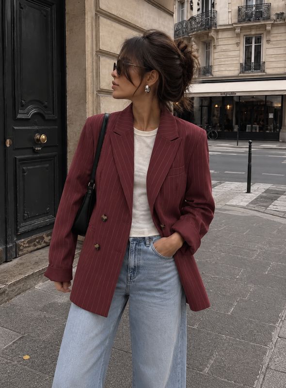 Cruise bordeaux blazer CKS