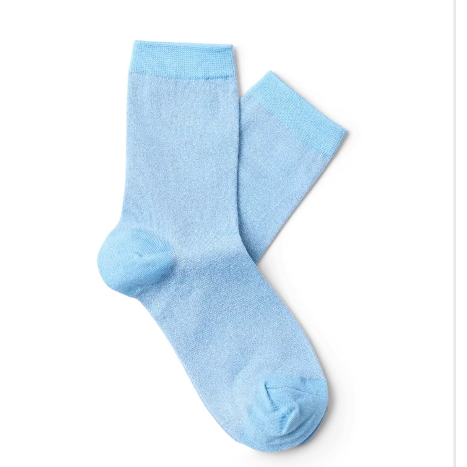 Kim sock glitter bissful blue SELECTED