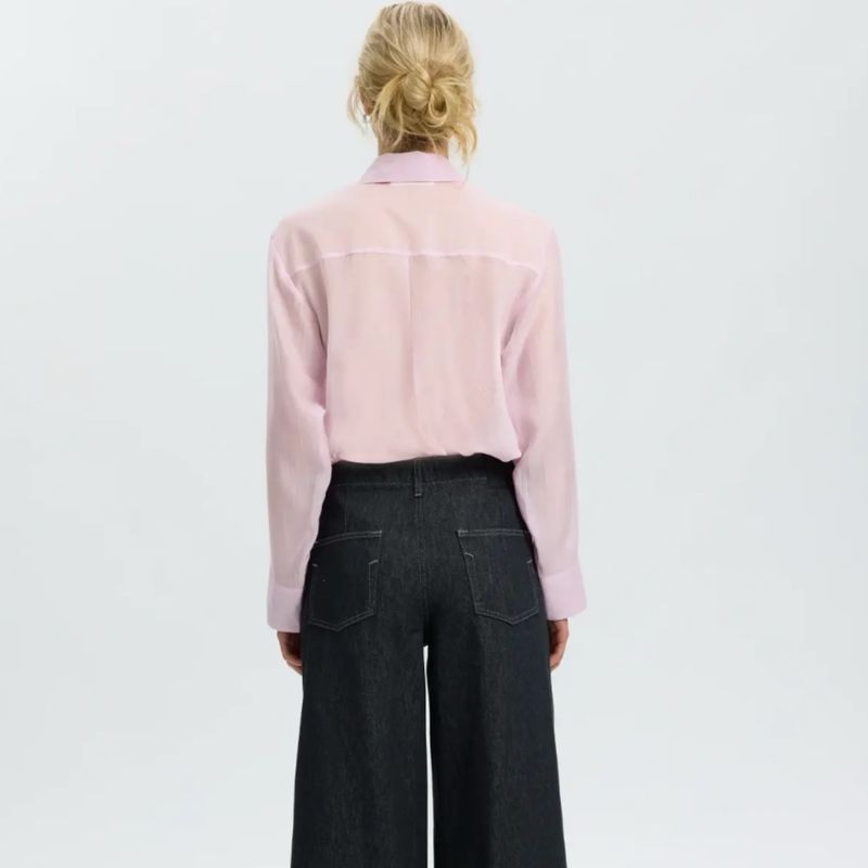 Connie relaxed shirt winsome orxhid SELECTED