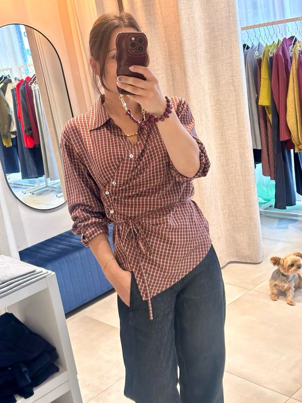 Lillith shirt red check EDITED