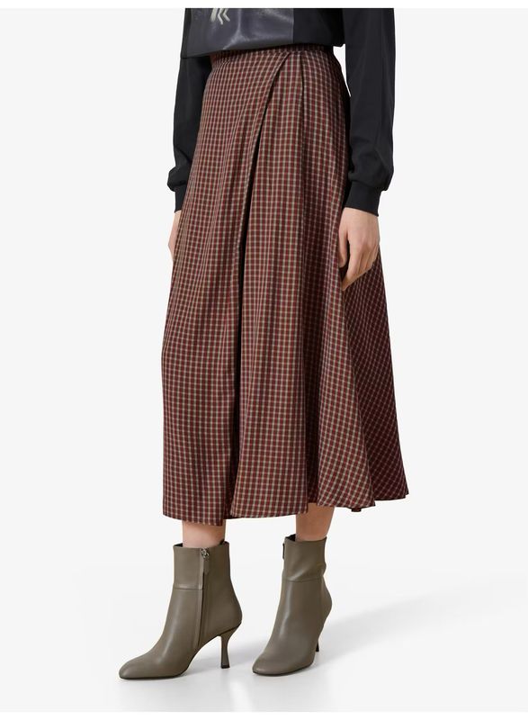 Roha skirt red check EDITED