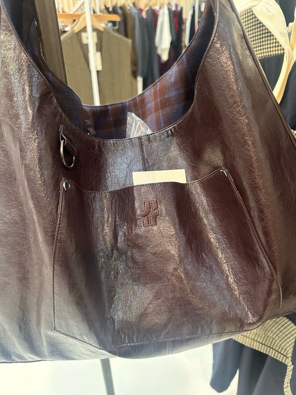 Sac Marchall bordeaux JIJI STUDIO
