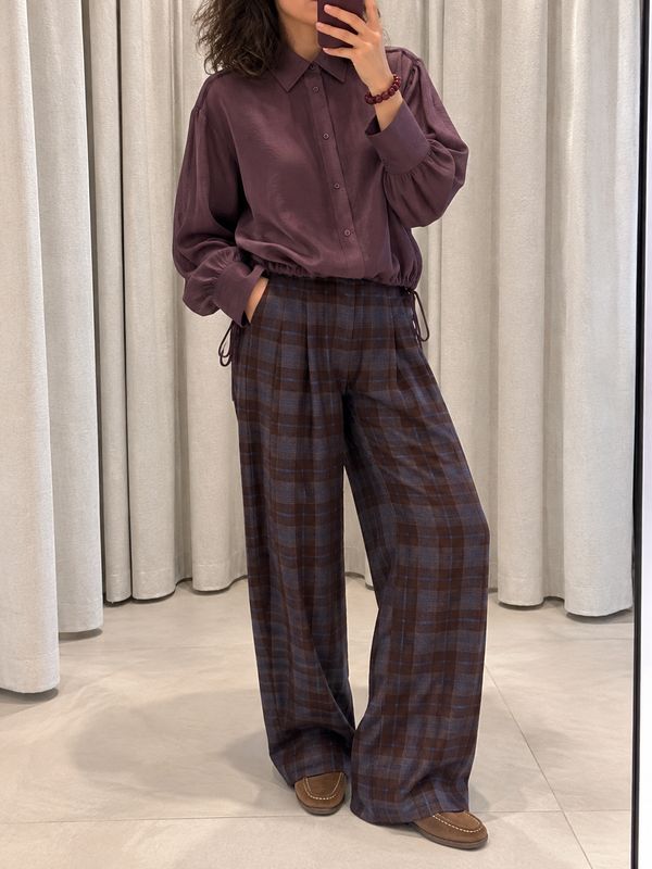 Pantalon Miquel Bordeaux JIJI STUDIO
