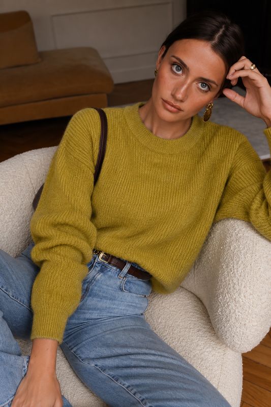 Lulu relaxed fit avocado oil SELECTED