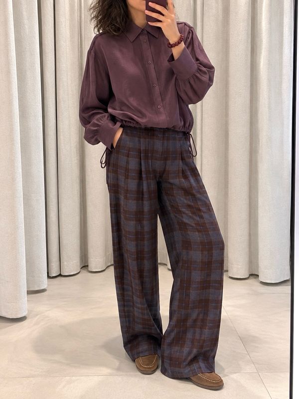 Otillia blouse plum perfect EDITED