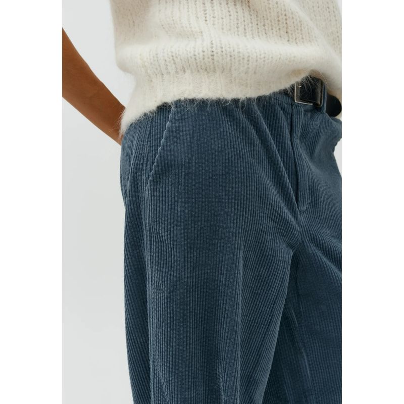 Silir corduroy Blue mirage barrel pant MBYM